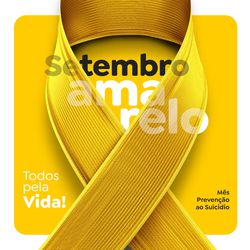 SETEMBRO AMARELO: CONSCIENTIZAÇÃO SOBRE A PREVENÇÃO DO SUICÍDIO.